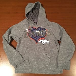 Broncos Girls Size 10/12 Hoodie